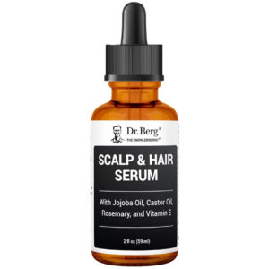 Suero Capilar Dr. Berg: Vitaminas D3, E y 13 Aceites