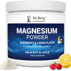 Suplemento de Glicinato de Magnesio con D3 y Zinc de Dr. Berg