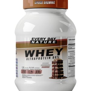 Proteína de Suero de Leche Ultraprotein 80 Everyday Nature Chocolate Brownie – 1 Kg