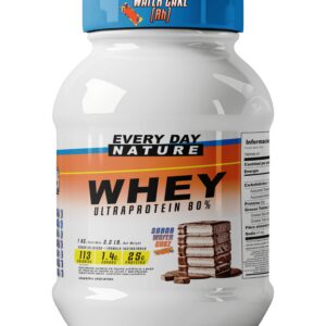 Proteína de Suero de Leche Ultraprotein 80 Everyday Nature Wafer Cake – 1 Kg