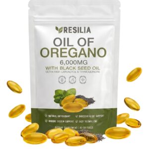 Aceite Orégano 6000mg Resilia | Apoyo Inmune y Digestivo