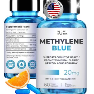 Ultimate Azul de Metileno 20 mg Enfoque y Memoria