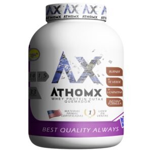 Suplemento Whey Protein Cutax Athomx Quemador 1kg Sabor Vainilla