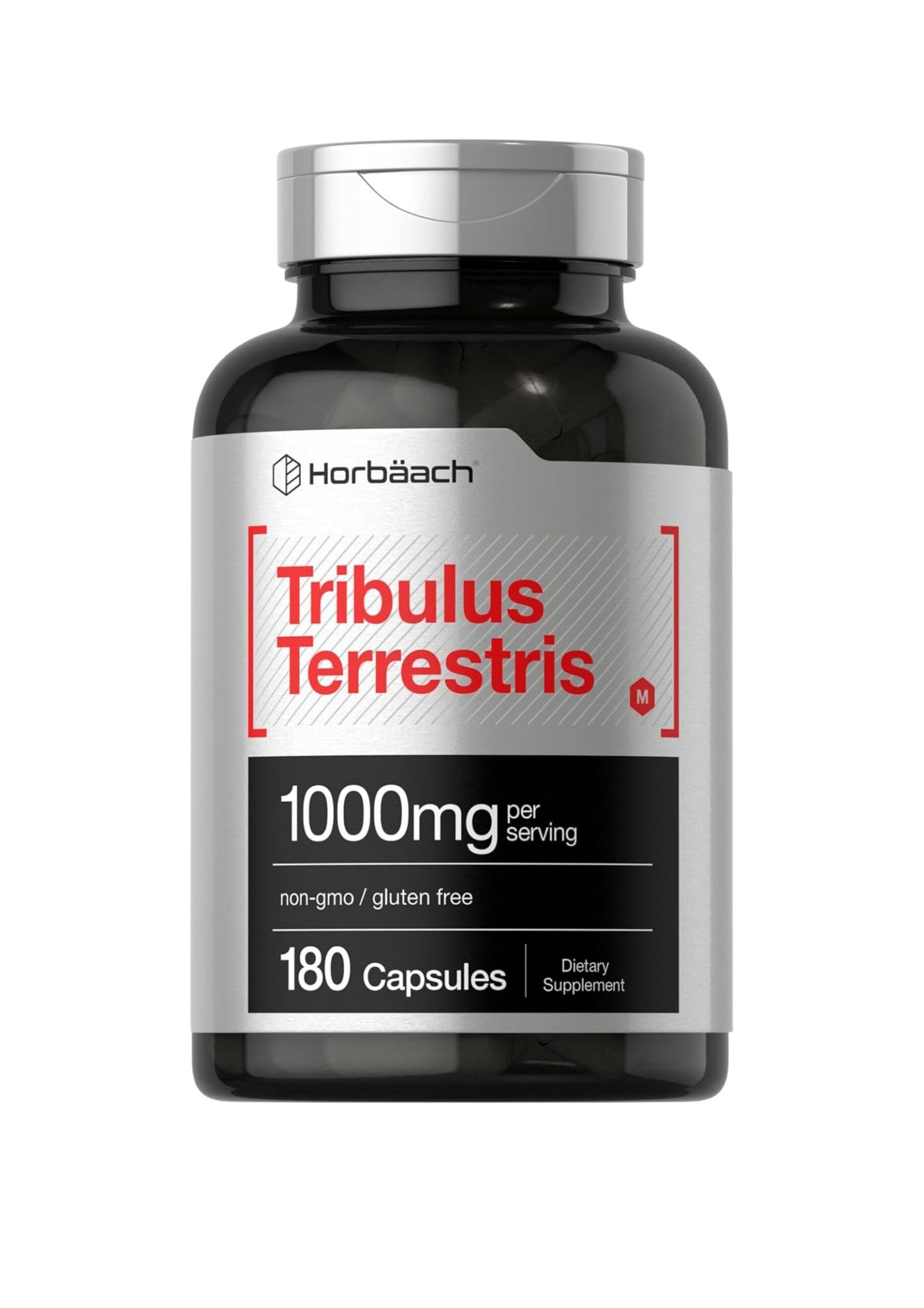 Tribulus Terrestris para Hombres Horbaach 1000mg 180 Cápsulas