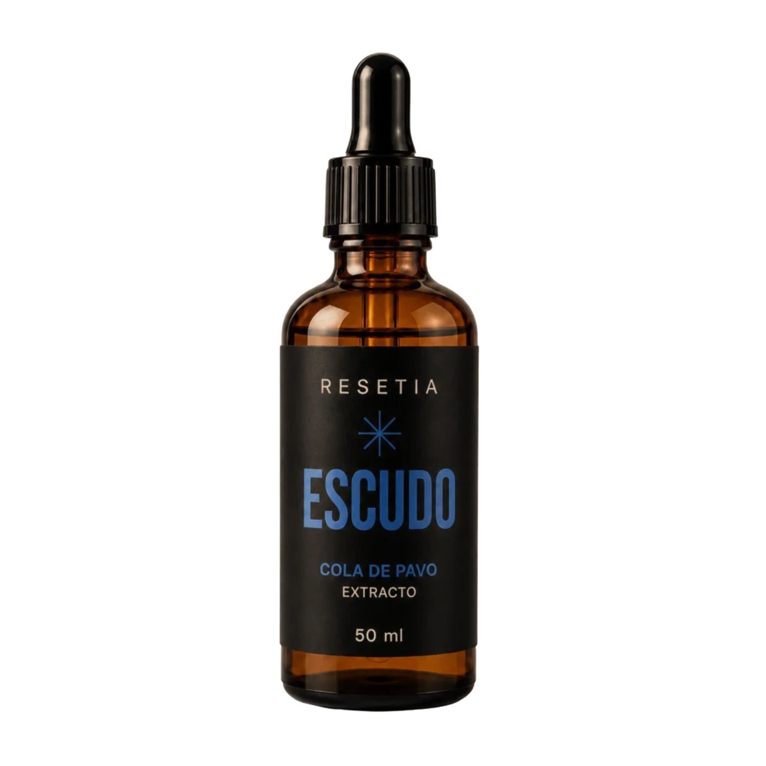 Suplemento Cola De Pavo Gotas 50 Ml Escudo Resetia