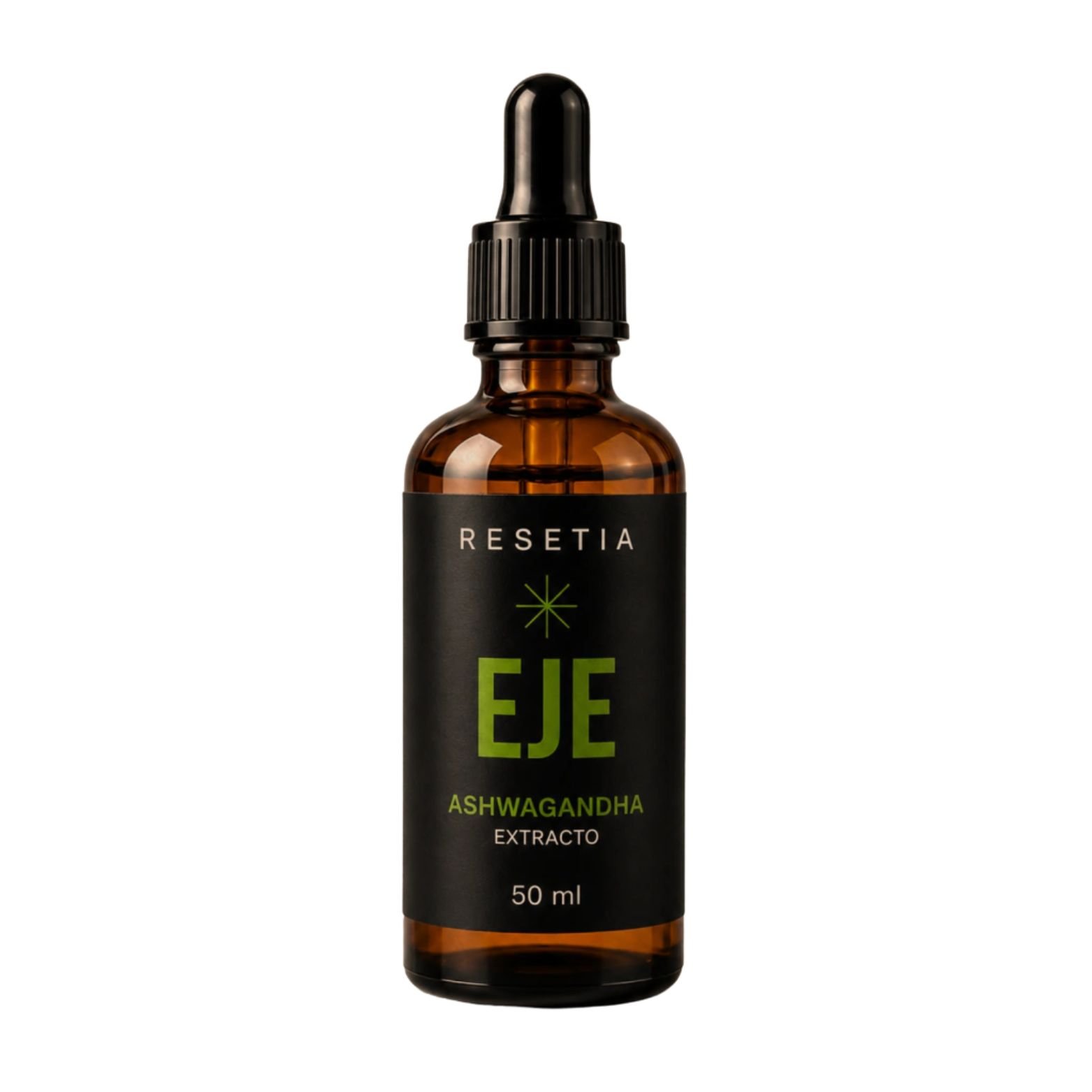 Suplemento Eje Ashwagandha Líquido Para Estrés Y Calma 50ml